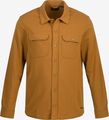 JP1880 Overhemd in Geel: voorkant