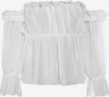 FRESHLIONS Blouse 'Alice' in White: front