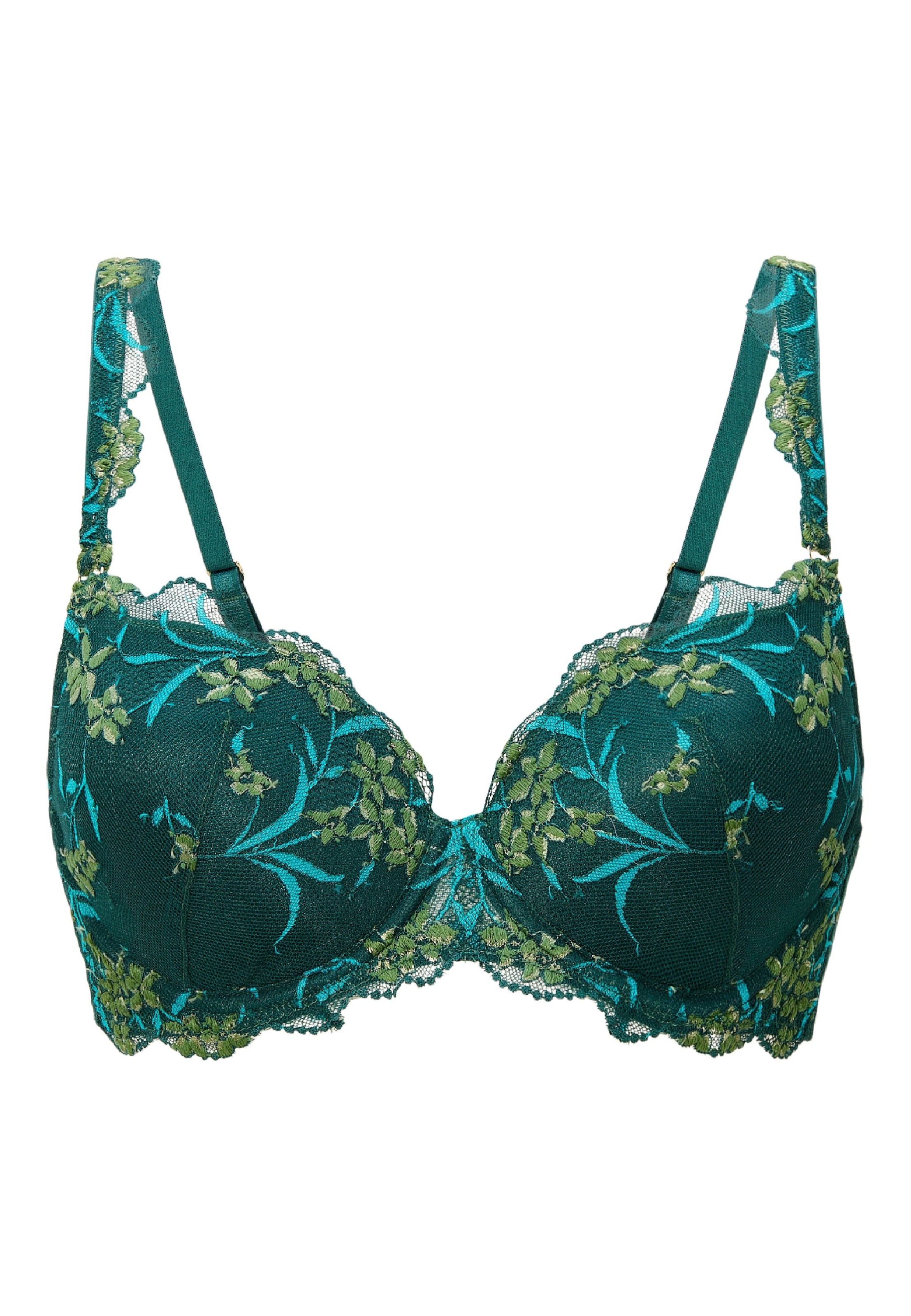 Invisible Soutien-gorge LingaDore en vert : devant