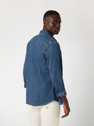 GUESS Between-season jacket in Blue