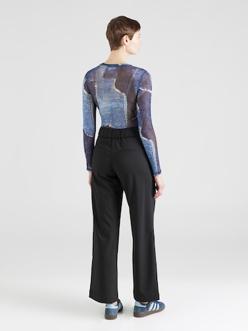 ESPRIT Wide leg Broek in Zwart