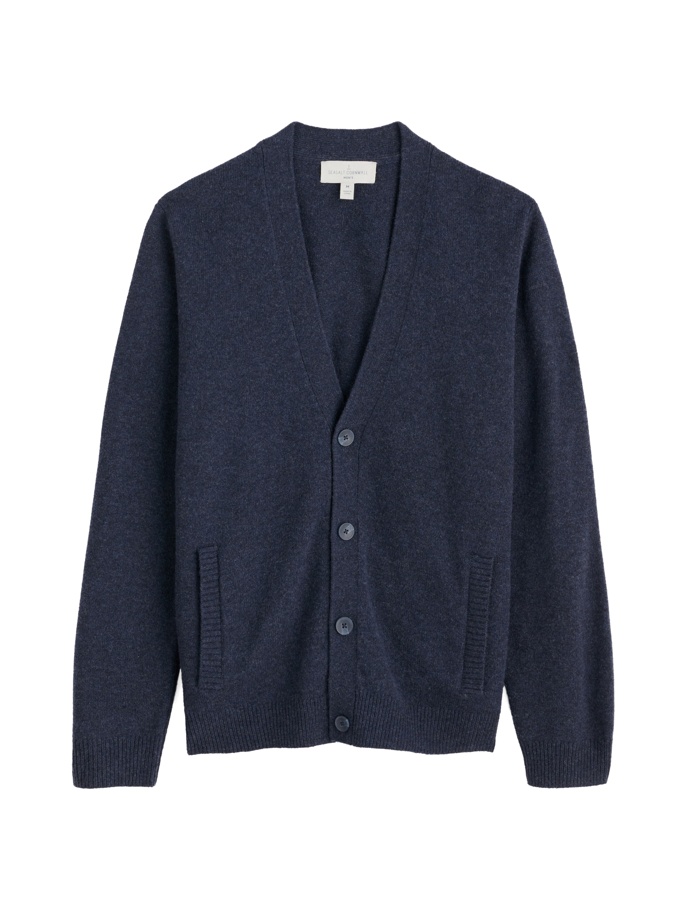 Seasalt Cornwall Cardigan i blå: forside