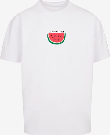 Merchcode Särk 'Summertime', värv valge: eest vaates