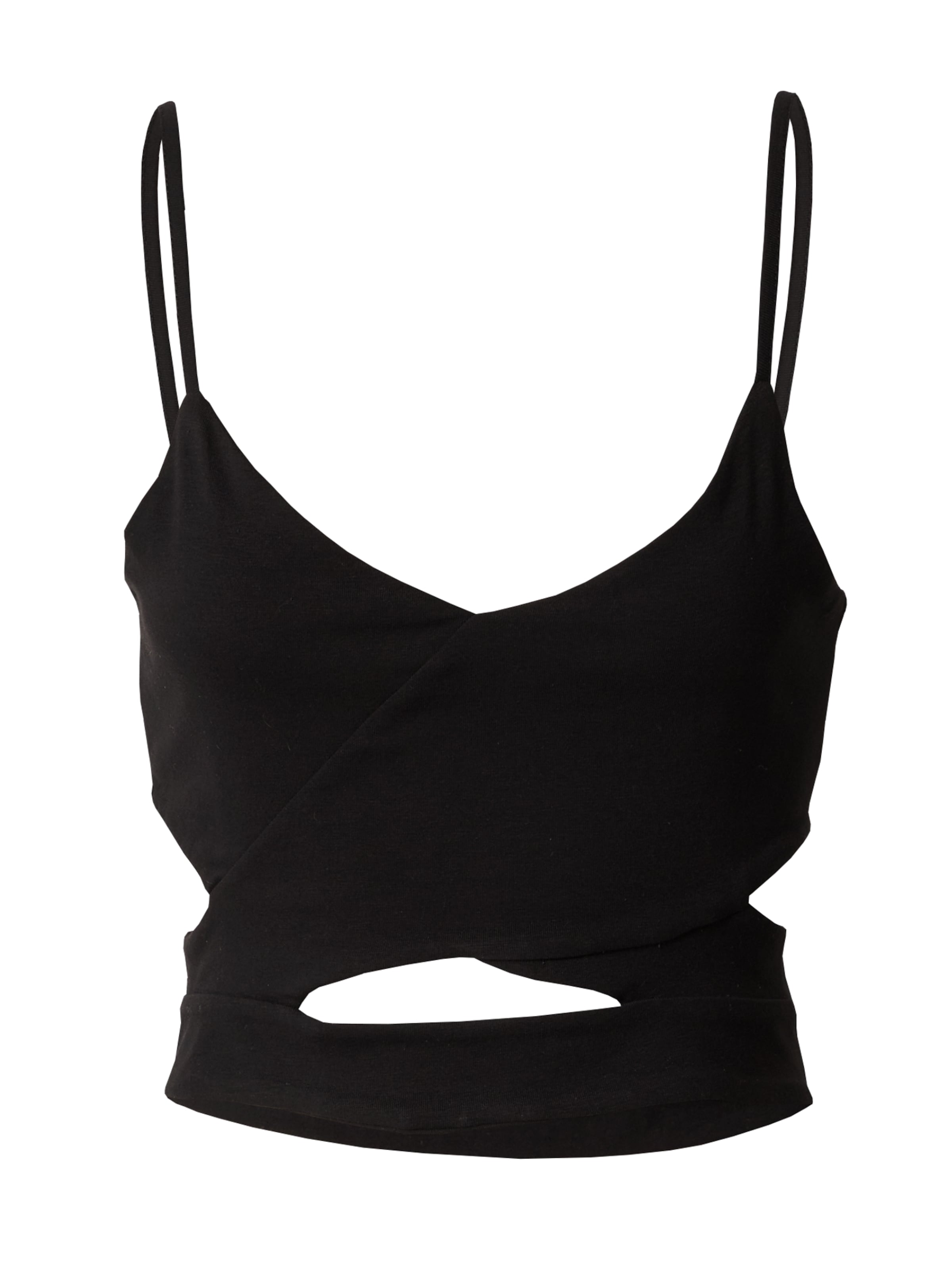 Top 'Stina' di ABOUT YOU in nero: frontale