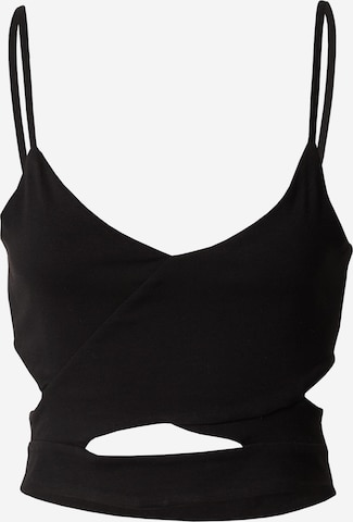ABOUT YOU Top 'Stina' in Black: front
