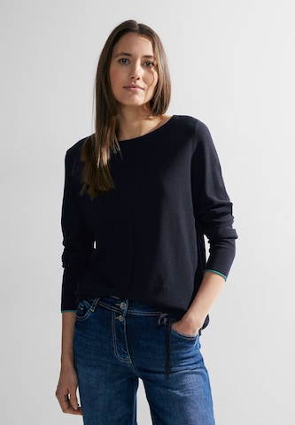 CECIL Sweater in Blue: front