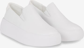 Calvin Klein Trampki slip on w kolorze biały