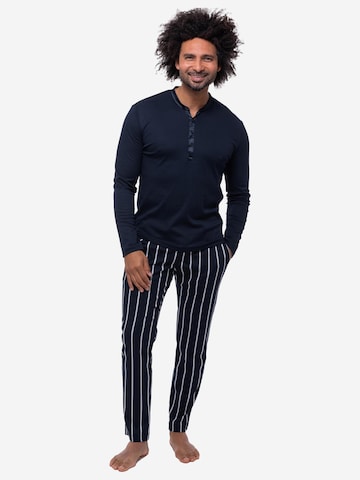 Mey Pyjama lang 'Valsted'‌‌‌‌ in Blau