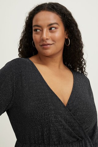 Fransa Dress in Black