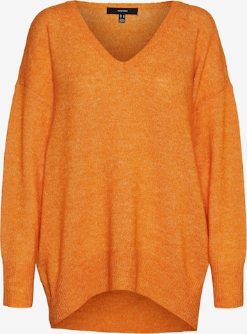 VERO MODA Sweater 'VIGGA' in Orange: front