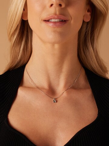 Lucardi Ketting in Zilver: voorkant