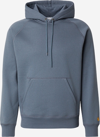 Carhartt WIP Mikina 'Chase' – modrá: přední strana