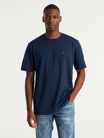 CHASIN' Shirt 'Trez' in Blue