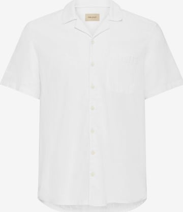 BLEND Leinenhemd ' BHLinas ' in Weiß: Vorderseite