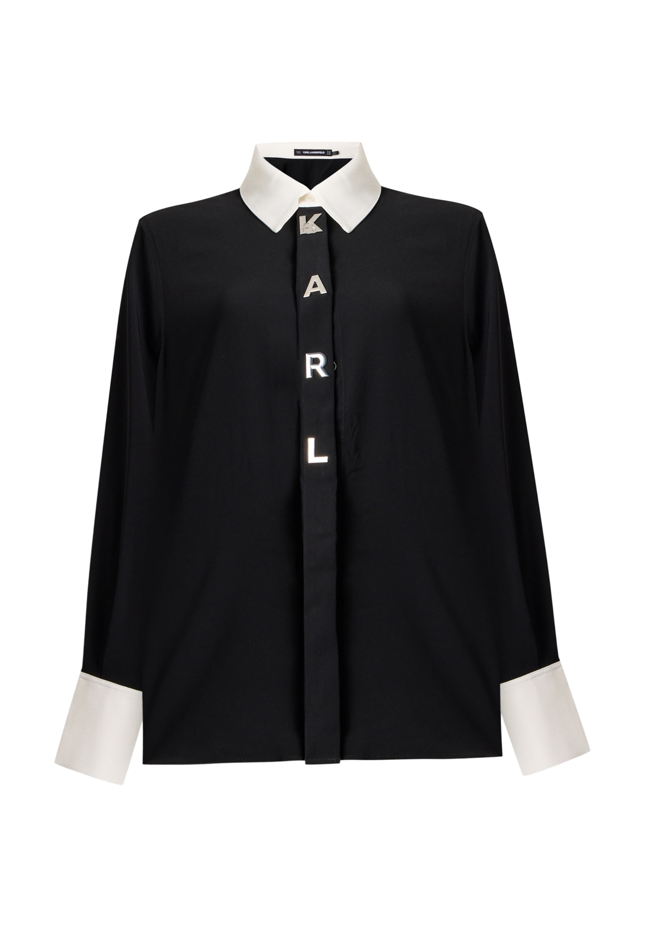 Karl Lagerfeld Blouse in Black: front