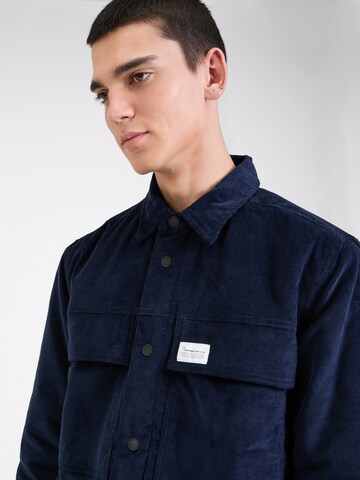 KnowledgeCotton Apparel Prehodna jakna | modra barva