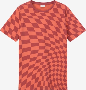 s.Oliver Shirt in Oranje: voorkant