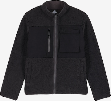 Volcom Fleecejacke 'Storm Stone' in Schwarz: Vorderseite