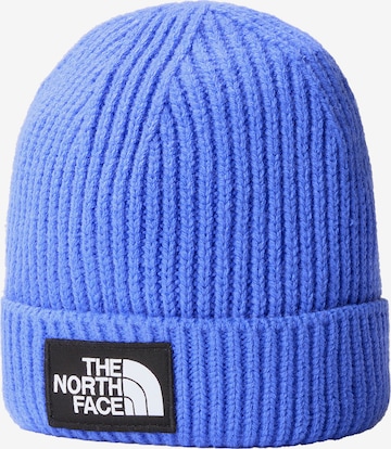 THE NORTH FACE Beanie in Blue: front