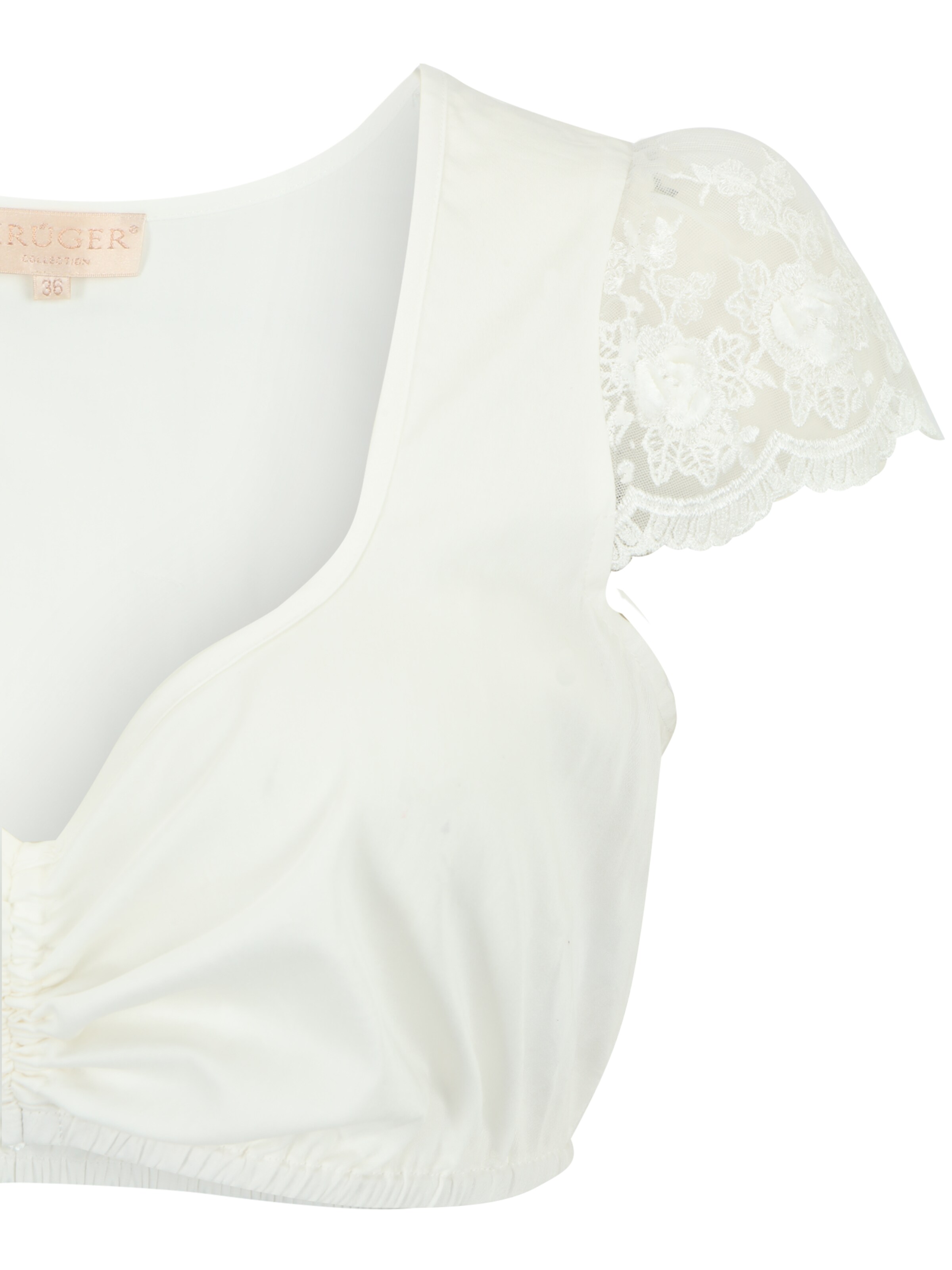 Frauen Große Größen Krüger Madl Bluse in Ecru - XE15668 Frauen Große Größen Krüger Madl Bluse in Ecru - XE15668