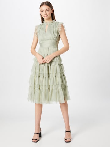 Robe de cocktail Coast en vert : devant