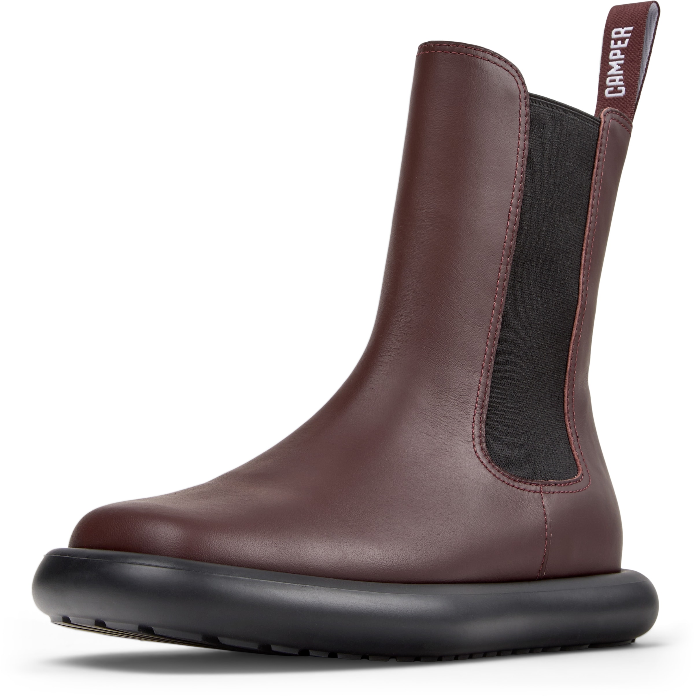 CAMPER Bootie 'Onda' in Red: front