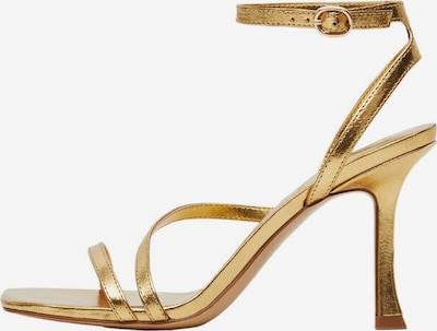 MANGO Strap Sandals 'Tras' in Gold, Item view