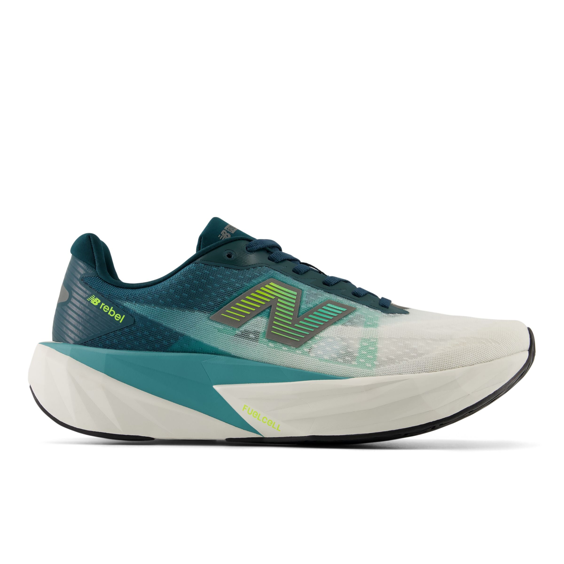 Chaussure de course 'FuelCell Rebel v5' new balance en bleu