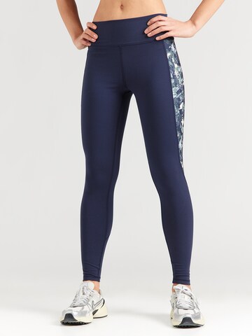ONLY PLAY Skinny Workout Pants 'ONPJAM-2-SAVE' in Blue: front