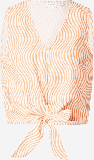 Palaidinė 'VIDanelli' iš VILA, spalva – mandarinų spalva / balta, Prekių apžvalga