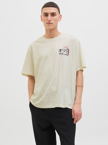 JACK & JONES Футболка в Белый: спереди