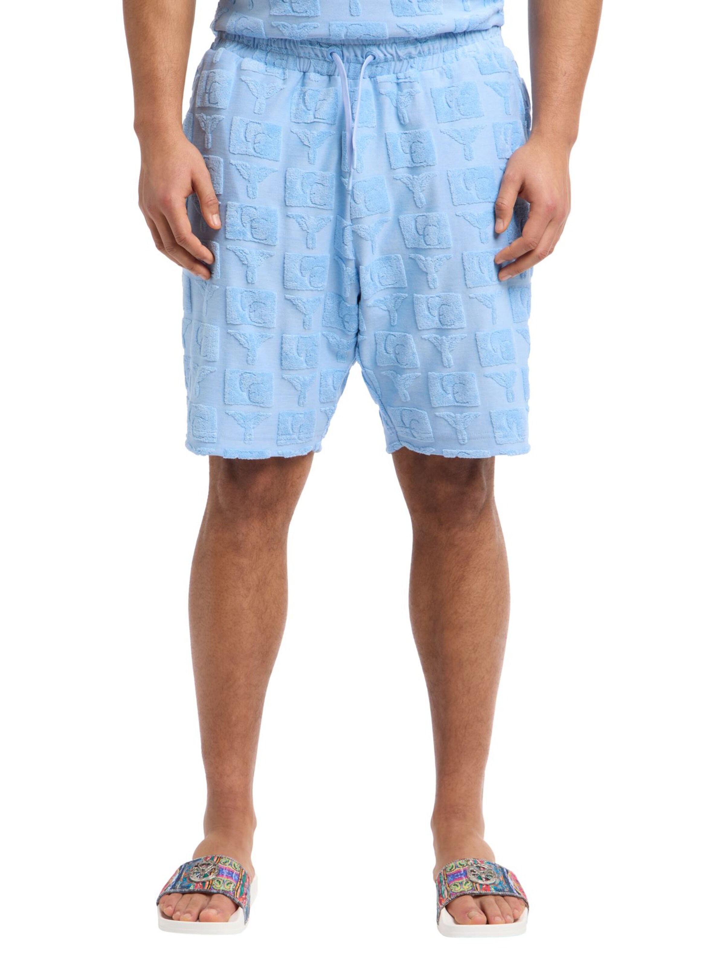 Regular Pantalon 'Egarter' Carlo Colucci en bleu : devant