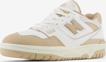 Baskets basses '550' new balance en beige : devant