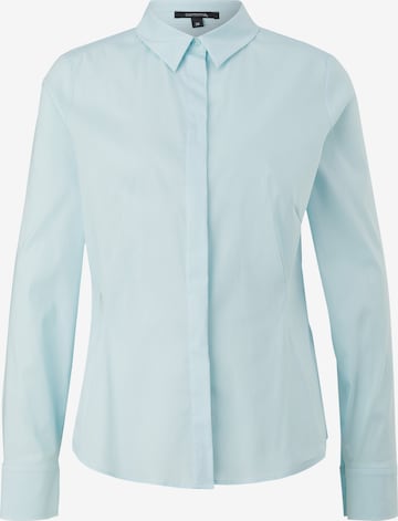 COMMA Blouse in Blauw: voorkant