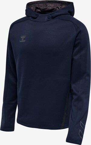 Hummel Sportsweatshirt in Blauw