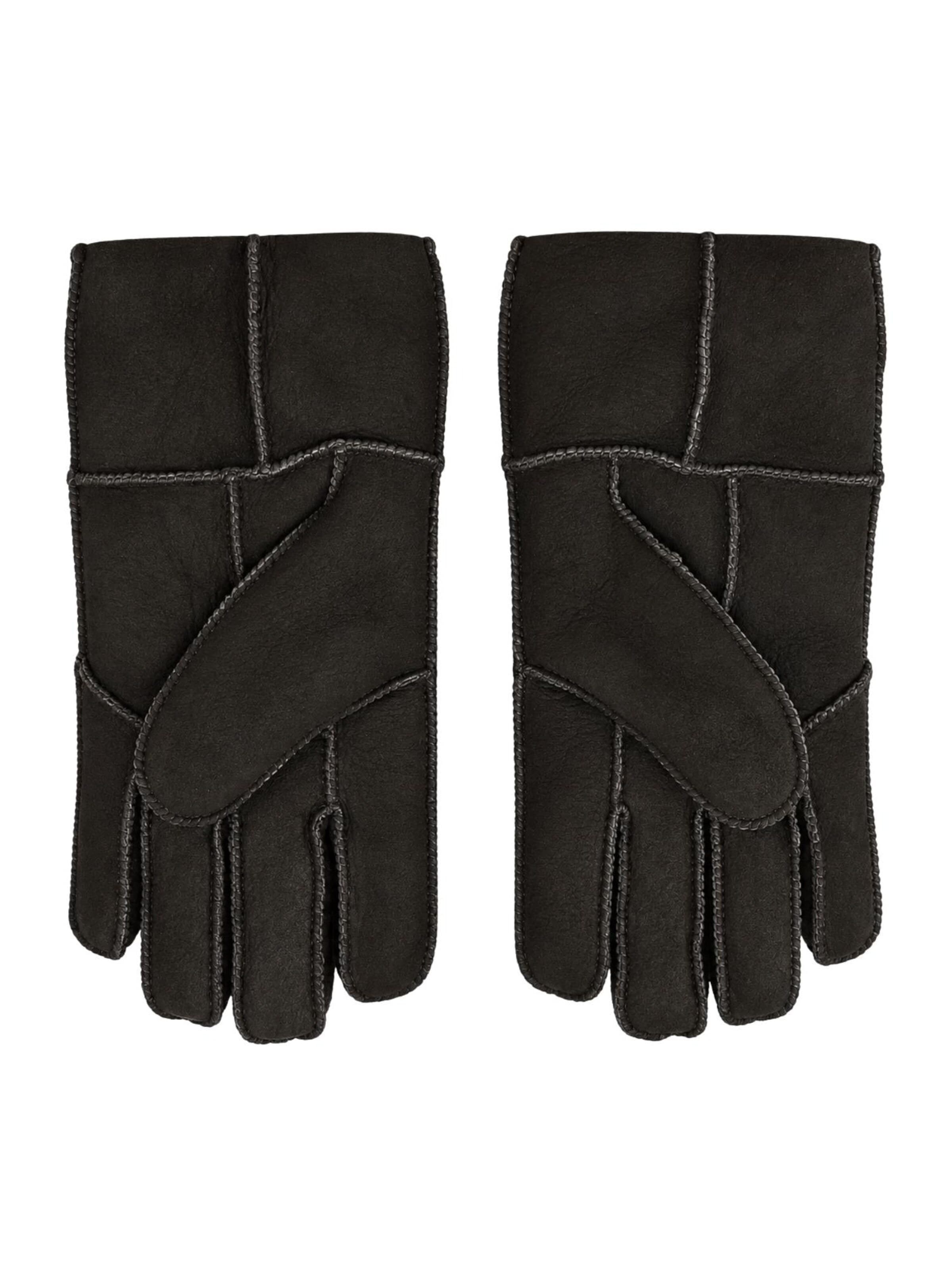 awoolco Full Finger Gloves in Black