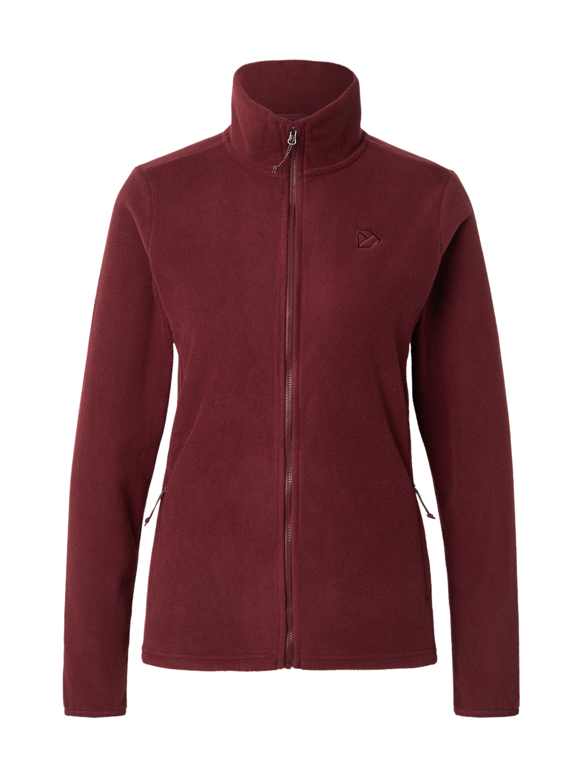 Didriksons Funkční fleecová mikina 'VIONA' – červená: přední strana