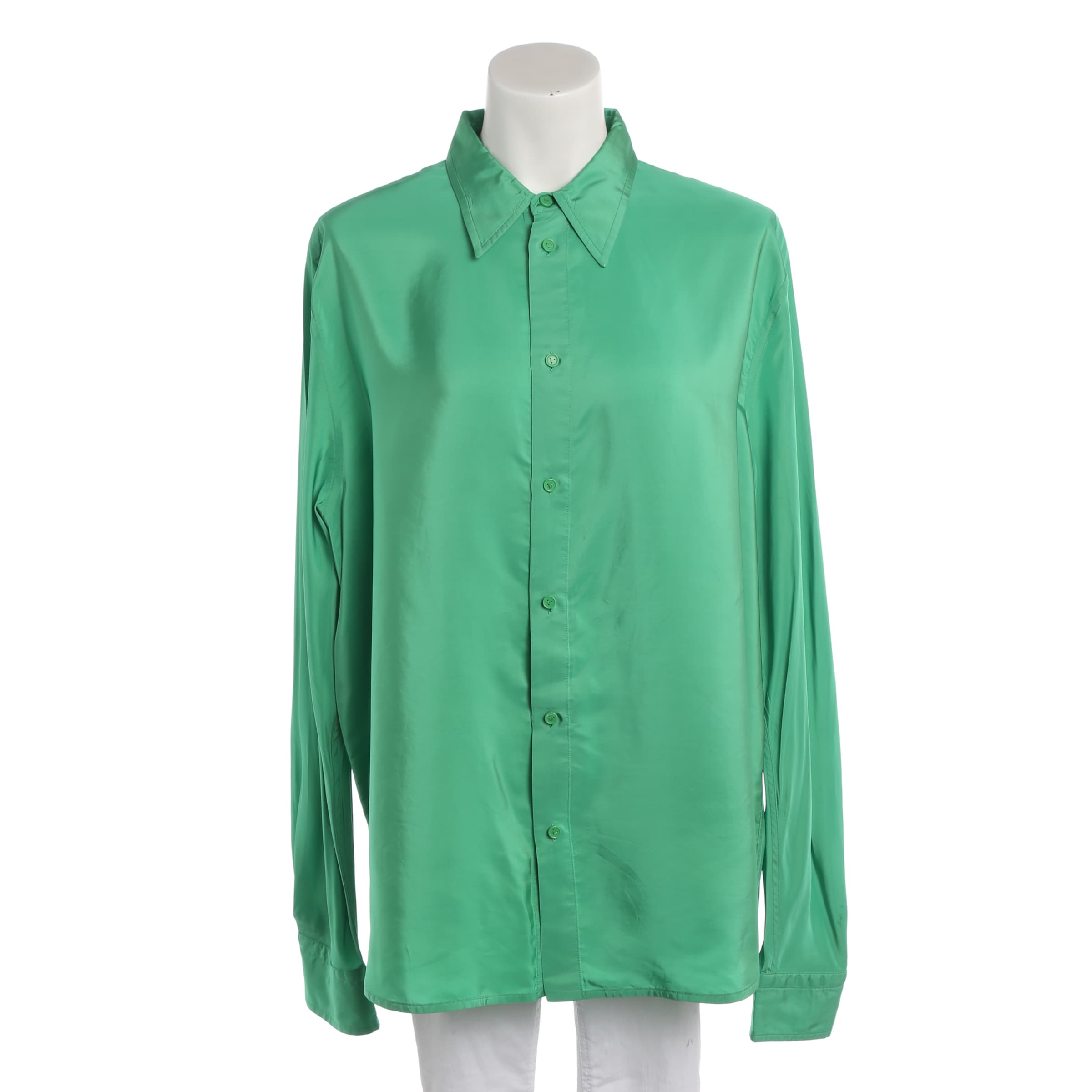 Bottega Veneta Blouse & Tunic in XL in Green: front