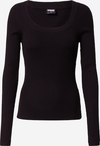 Urban Classics Pullover in Schwarz: predná strana