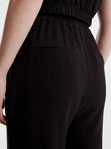 Wide Leg Pantalon 'Benja' EDITED en noir
