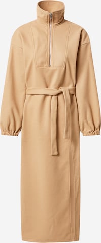 Missguided Jurk in Beige: voorkant