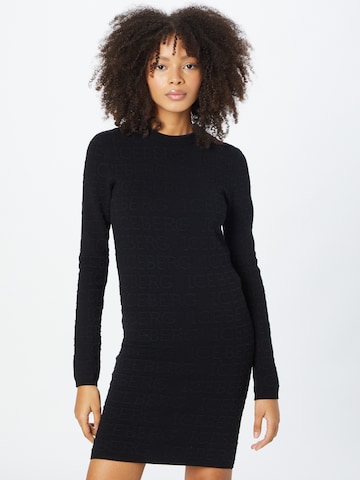 ICEBERG Knitted dress in Black: front