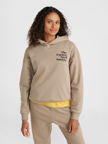 O'NEILL Athletic Sweatshirt in Beige: front