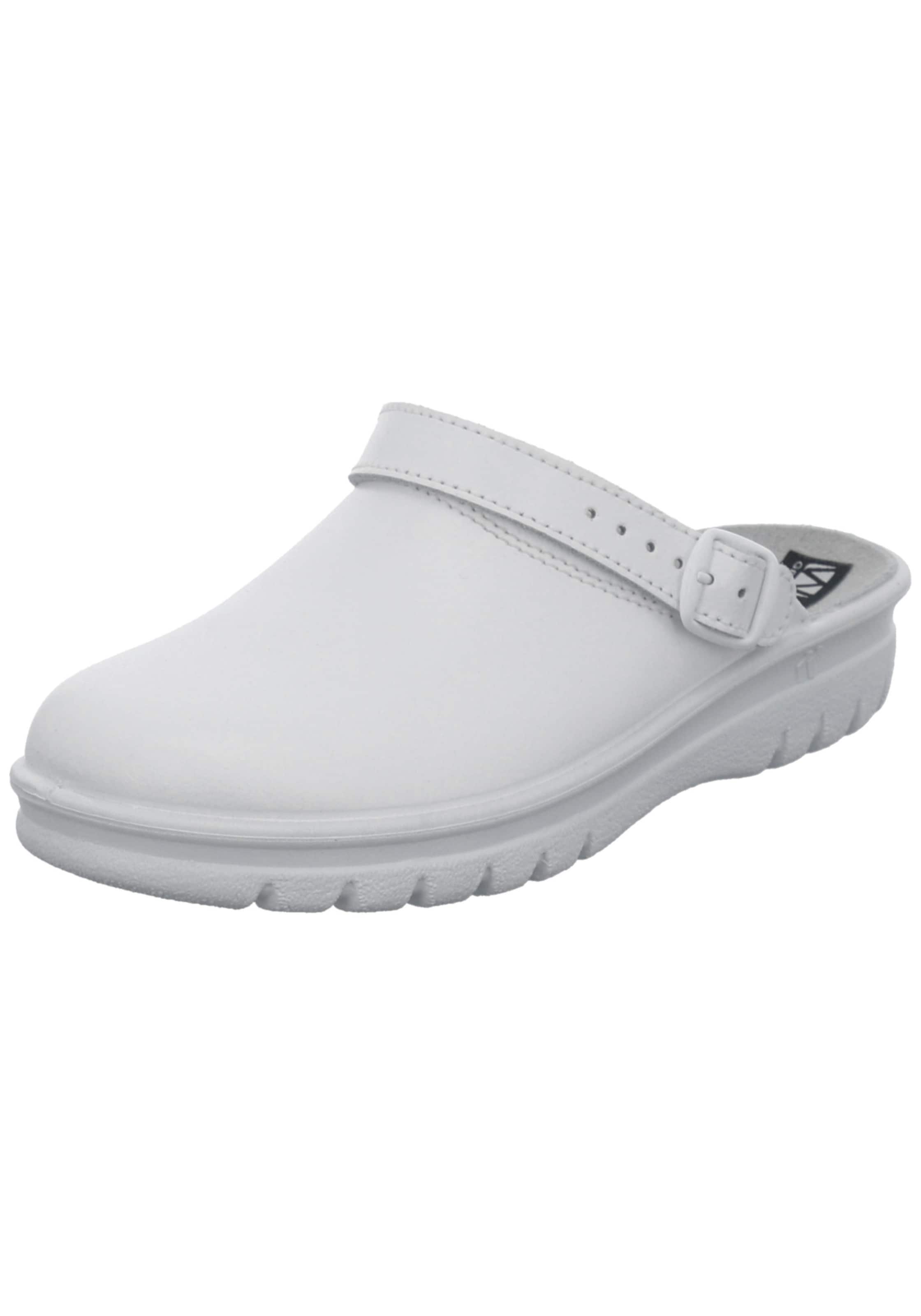 Westland Clogs 'Metz' in Weiß: Vorderseite