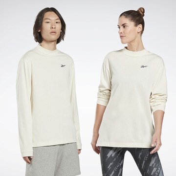 T-Shirt fonctionnel 'Myt' Reebok en blanc : devant