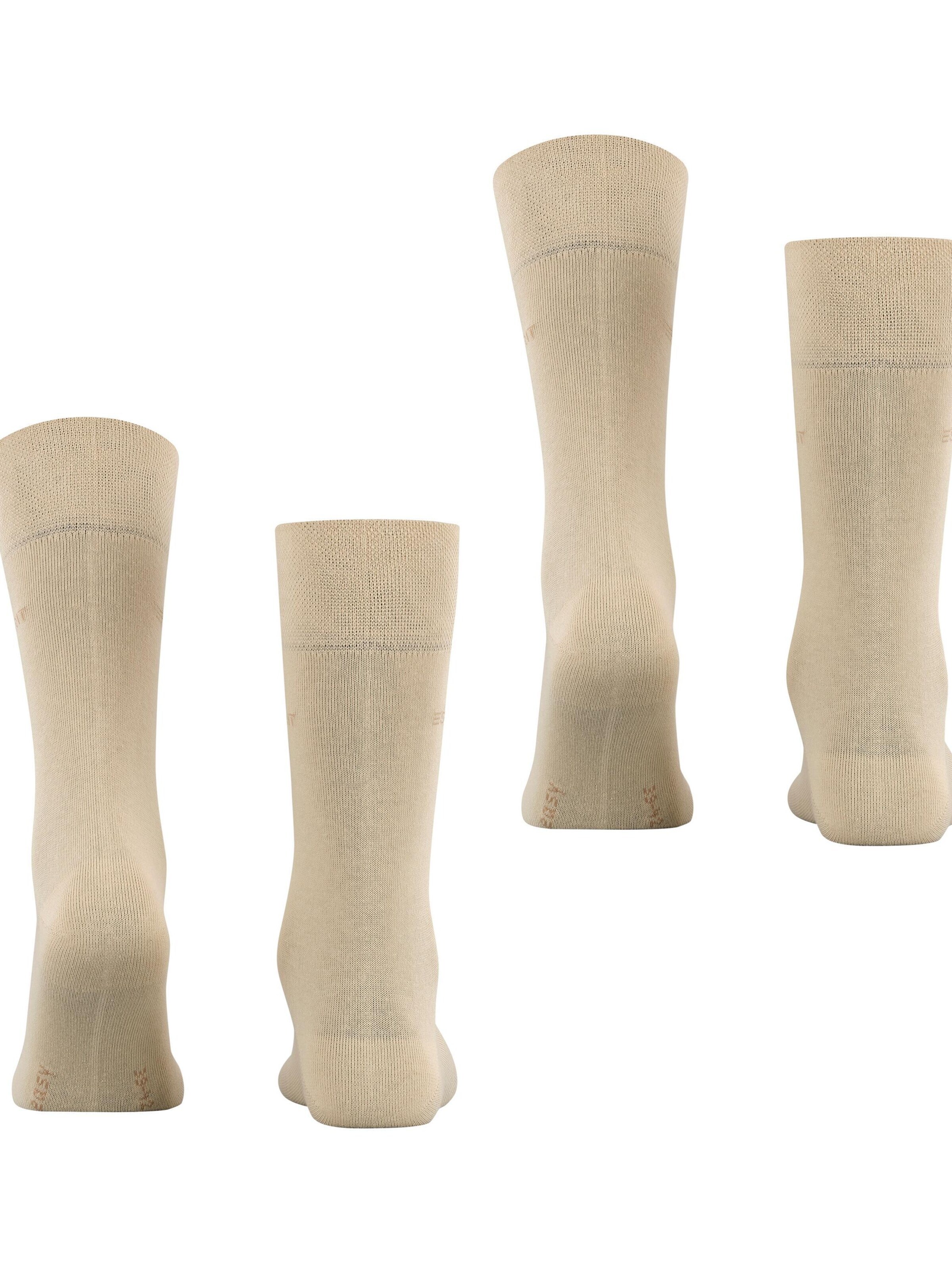 ESPRIT Socks 'Basic Easy 2-Pack' in Beige