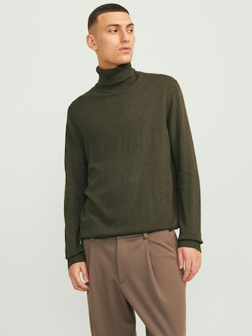 JACK & JONES Trui 'JJEemil' in Groen