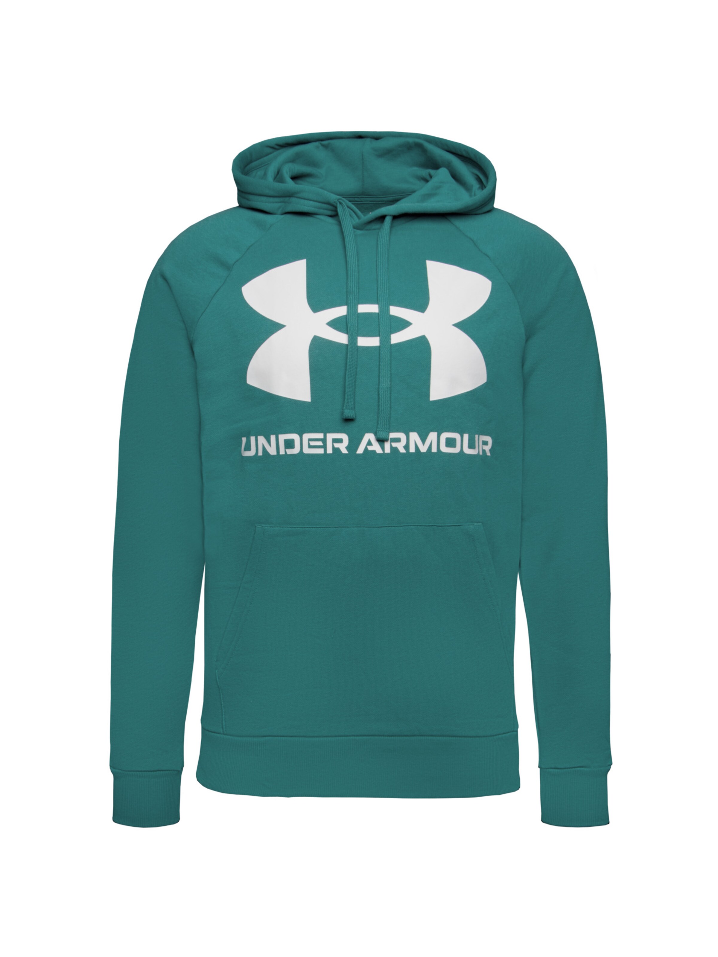 Felpa sportiva 'Rival' di UNDER ARMOUR in verde: frontale