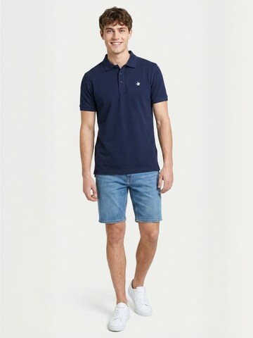 Regular fit Camicia ' Classic ' di TEESHOPPEN in blu