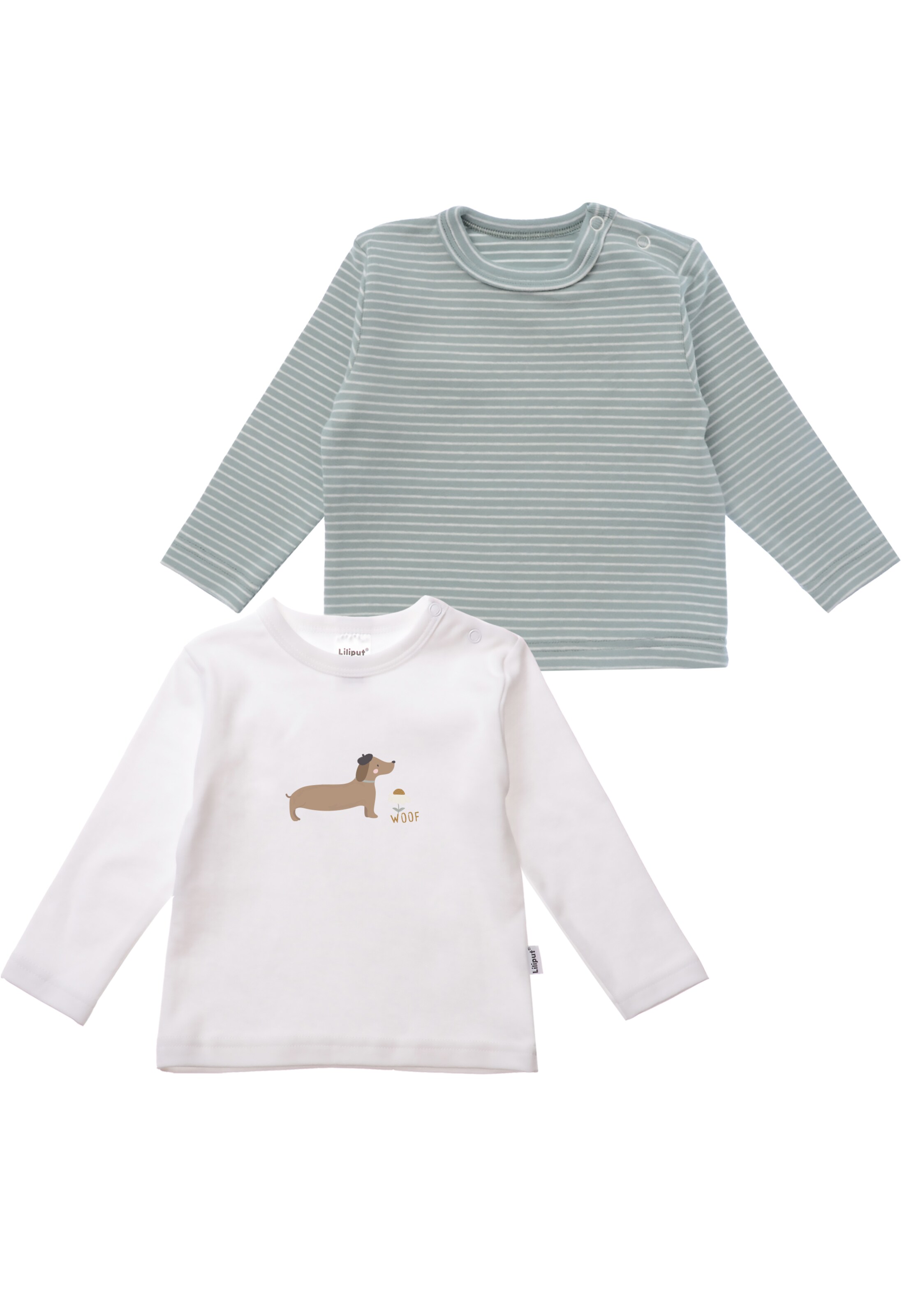 LILIPUT Shirt 'Dackel' in Green: front